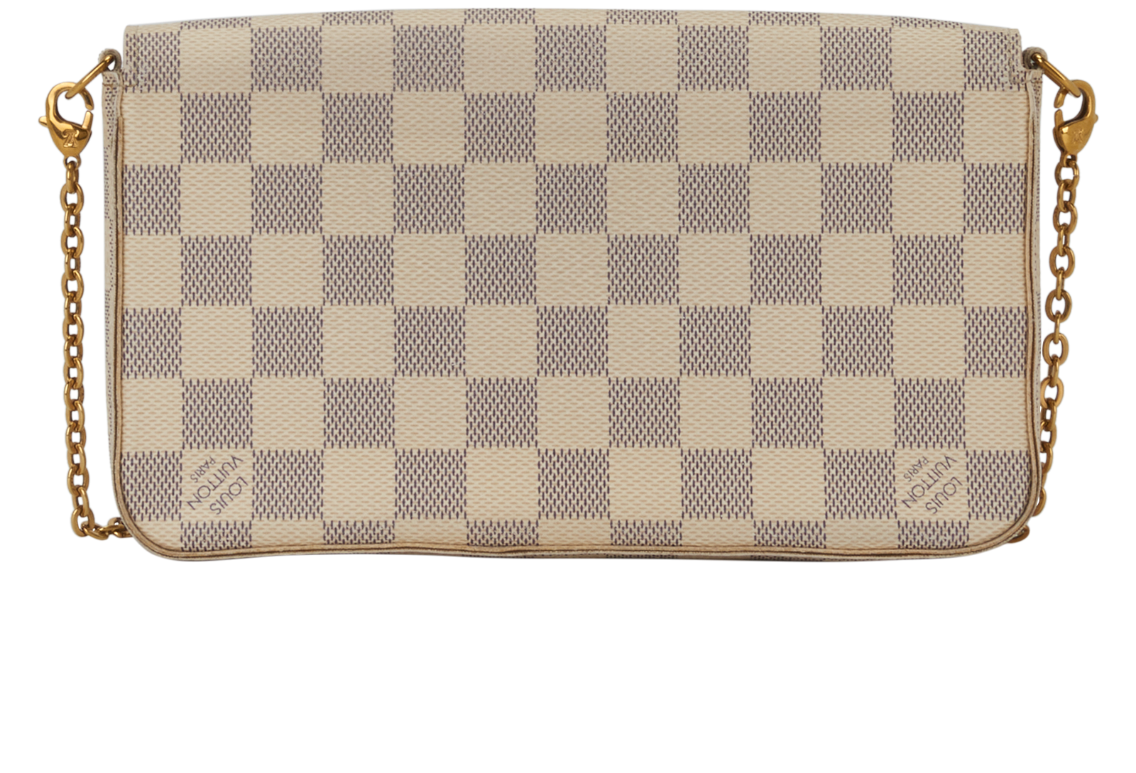 Felicie Pochette, &pound;750, Handbags, White, Canvas, Back view